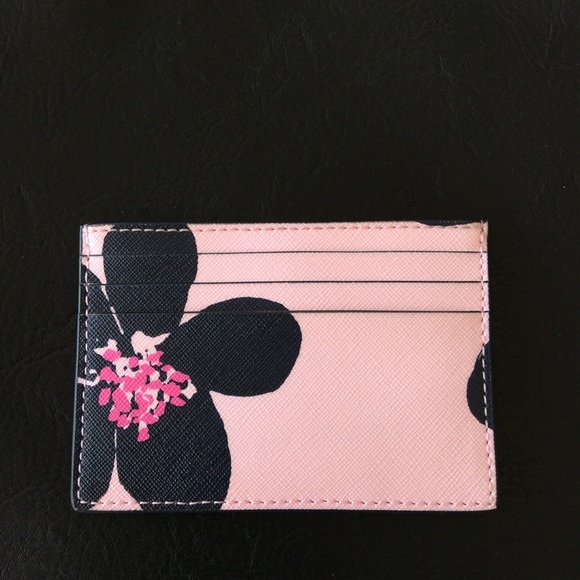 Kate Spade♠️Cameron Grand Flora Slim Card Holder - Picture 2 of 9